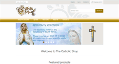 Desktop Screenshot of catholicshop.co.za
